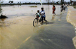 UP floods unprecedented unabated fury